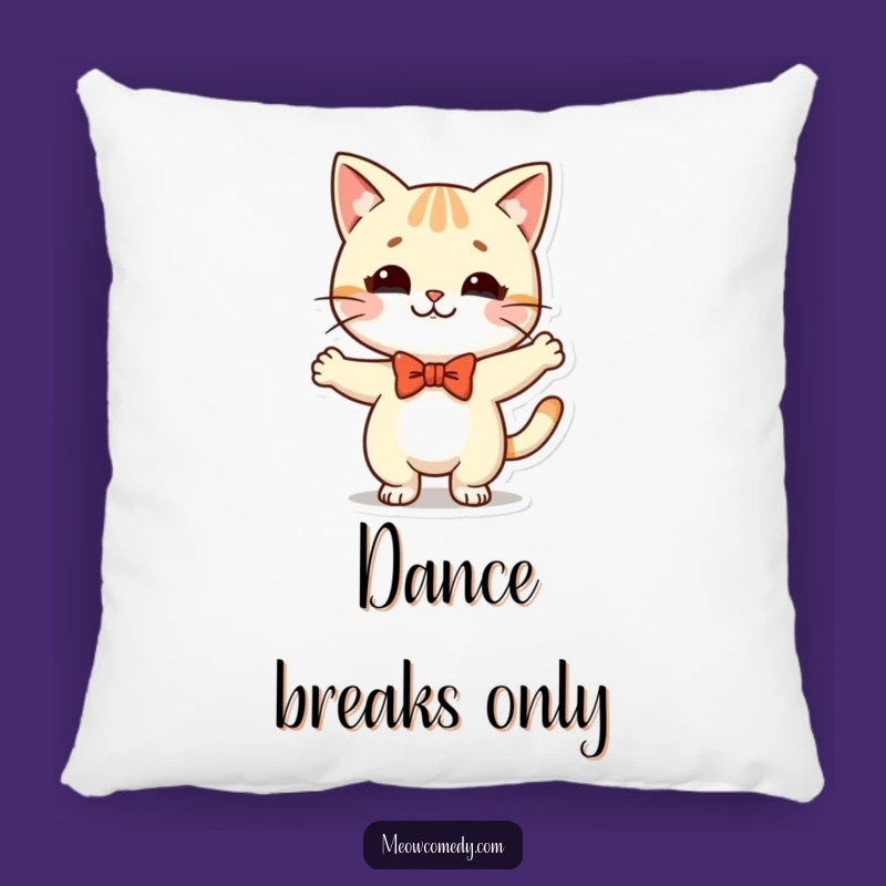 Funny Kawaii Cat Dance Pillow: Cuddle Up With Cute