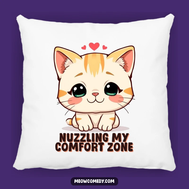 Funny Cat Headbutt Pillow: Soft Comfort and Loving Hugs