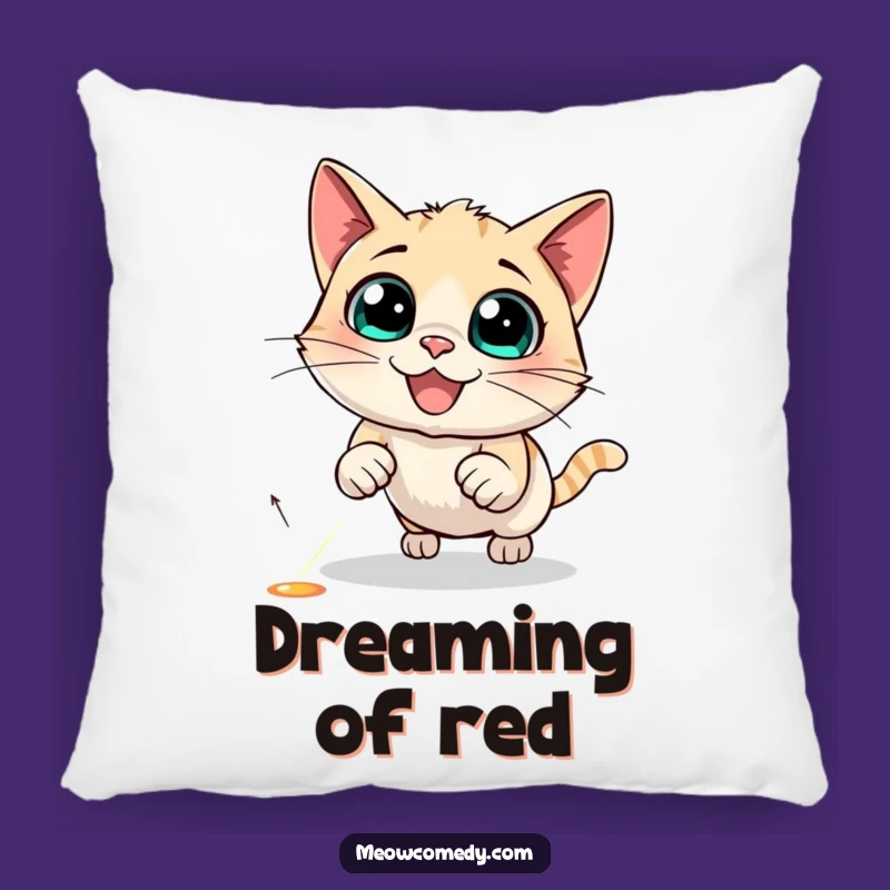 Funny Cat Laser Pillow - Cozy and Hilarious Home Decor Gift