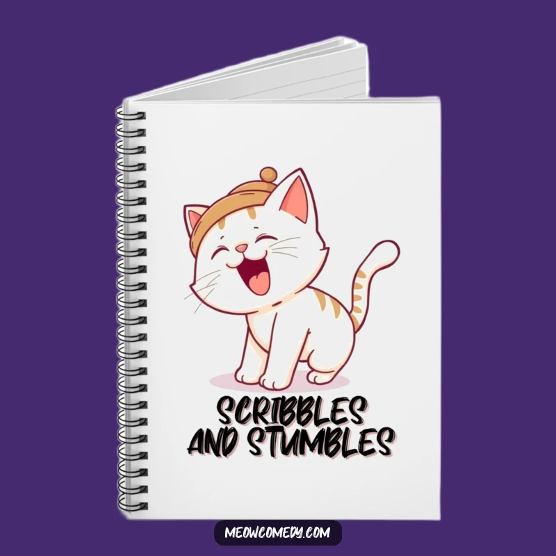 Funny Cat Tripping Notebook: Jot Down Your Silly Ideas